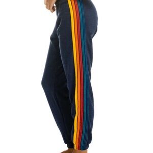 🏄‍♀️⚡️AVIATOR NATION⚡️🏄‍♀️ 5-STRIPE SWEATPANTS-NAVY